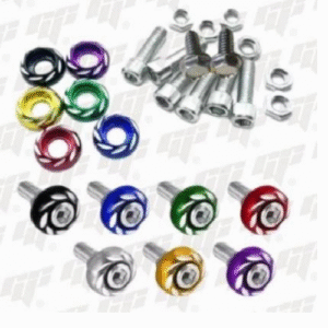 tornillo de lujo plano para moto
