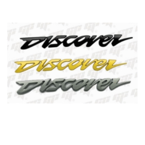 Emblema Discover para moto