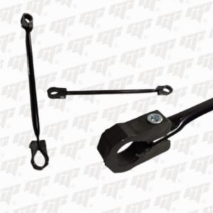 Varilla para timón de motocicleta, ideal para mayor firmeza y control. Disponible en versión larga y corta.